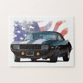 Puzzle Un coche americano del músculo