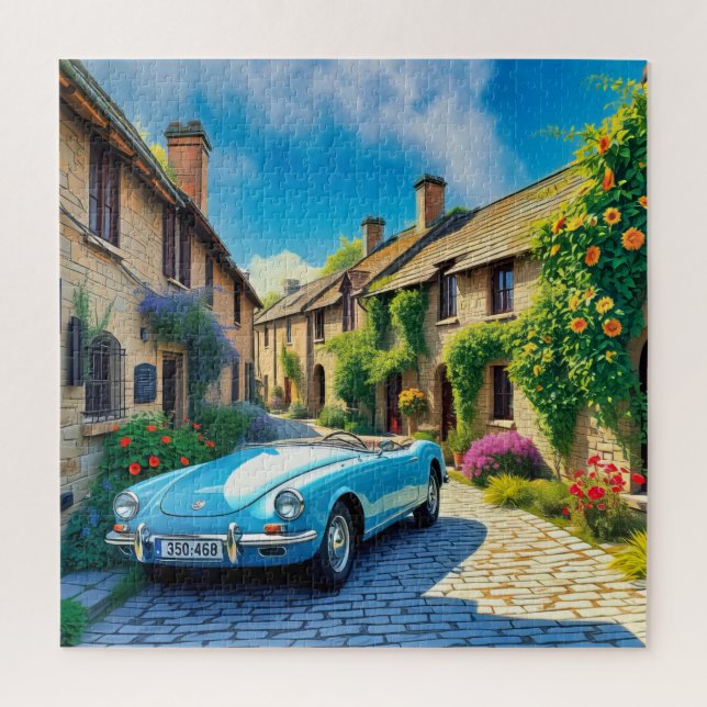 Puzzle Un coche vintage (Vertical)