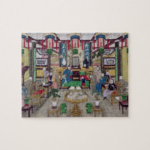 Puzzle Un cuarto en la casa de Sr. Kong, comerciante de
