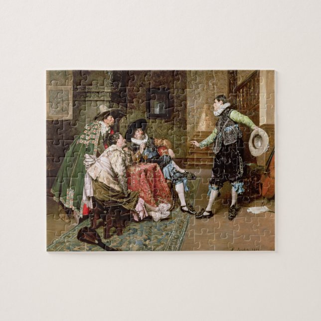 Puzzle Un cuento de acoplamiento, 1894 (aceite en el (Horizontal)