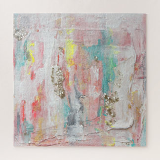 Puzzle Un día agradable - pintura abstracta de las