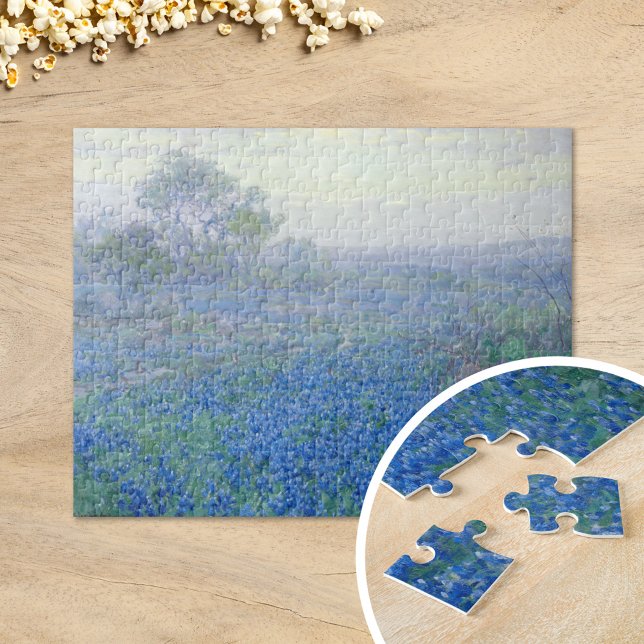 Puzzle Un día nublado, Bluebonnets | Julian Onderdonk (Subido por el creador)