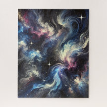 Un diseño de galaxia abstracto que capta el mister