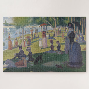 Puzzle Un domingo en La Grande Jatte, Georges Seurat 1884