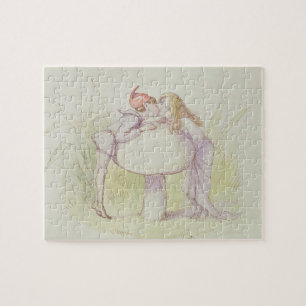 Puzzle Un duende y una hada