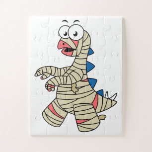 Puzzle Un Estegosaurio Personalizado Se Vestió Como Una M