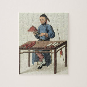 Puzzle Un fabricante del casquillo, platea 51 "del traje