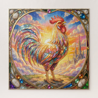 Puzzle Un gallo etéreo
