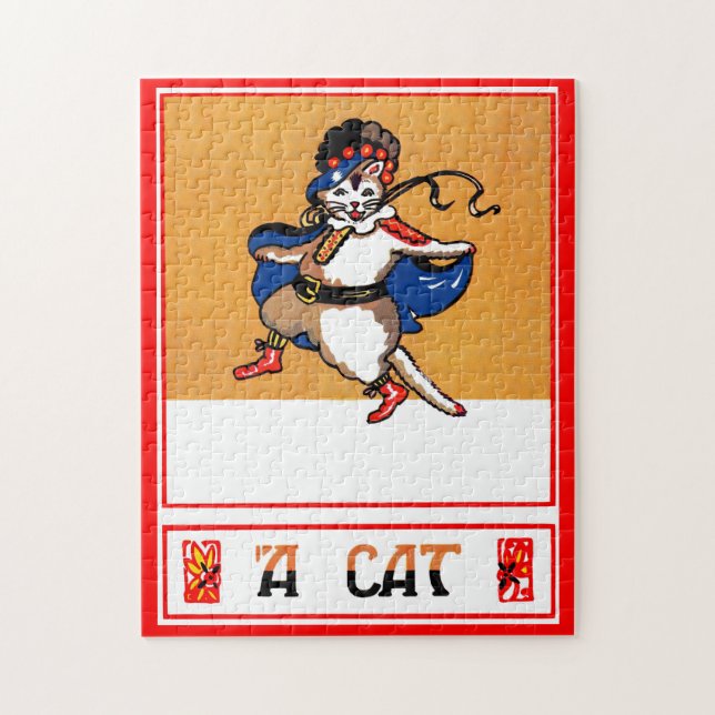 Puzzle Un gato (Vertical)