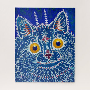 Puzzle Un gato al estilo gótico por Louis Wain