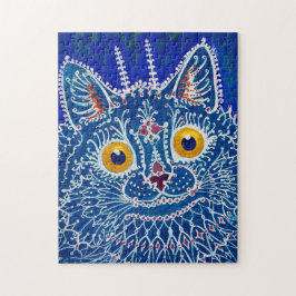 Puzzle Un gato al estilo gótico por Louis Wain