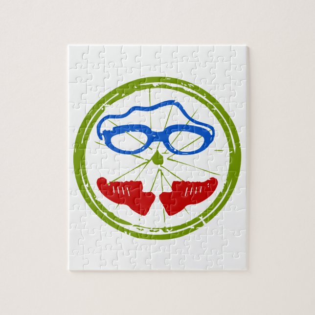Puzzle Un gran regalo de Triatlón para tu amigo o familia (Vertical)