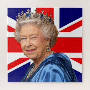 Puzzle Un guiño real No 2 Bandera británica