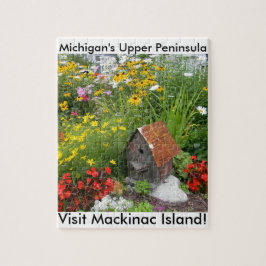 Puzzle Un jardín de flores de la isla de Mackinac