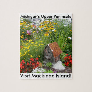Puzzle Un jardín de flores de la isla de Mackinac