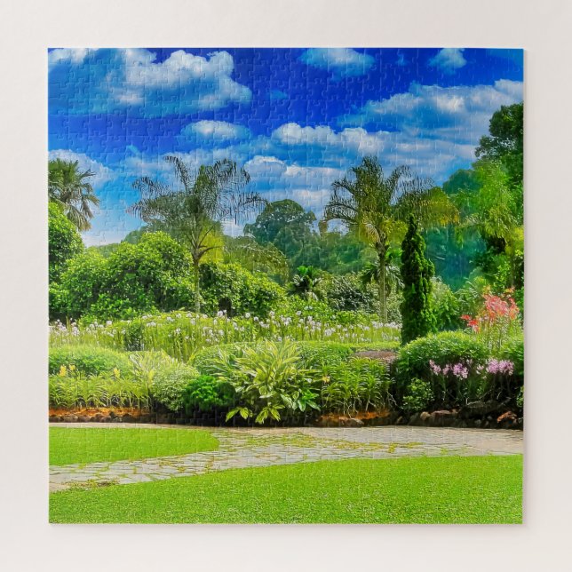 Puzzle Un jardín muy bien cuidado (Vertical)