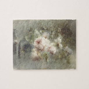 Puzzle Un jarrón con rosas de Margaretha Roosenboom (1853