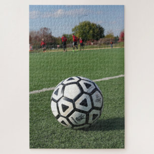 Puzzle Un juego de fútbol bonito o Futbol-20x30 -1014 pcs