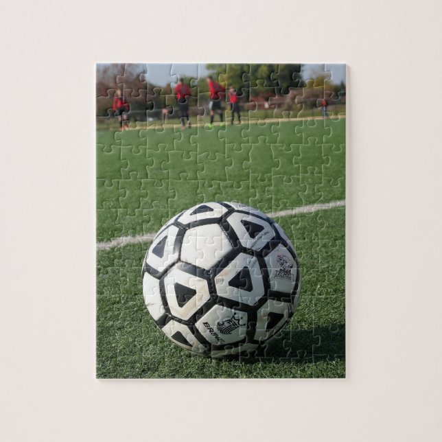Puzzle Un juego hermoso -fútbol o Futbol -8x10 -110 pc (Vertical)