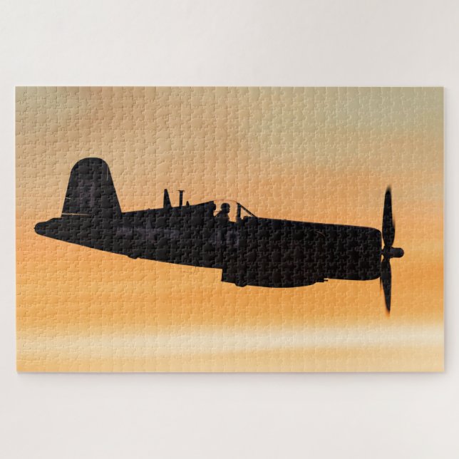 Puzzle Un Luchador De Corsair Vought F4U (Horizontal)