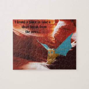 Puzzle Un lugar para tomarse un descanso de las noticias