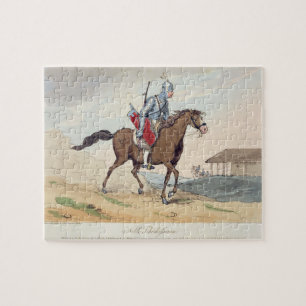 Puzzle Un noble Tcherkesse, grabado al agua fuerte por el