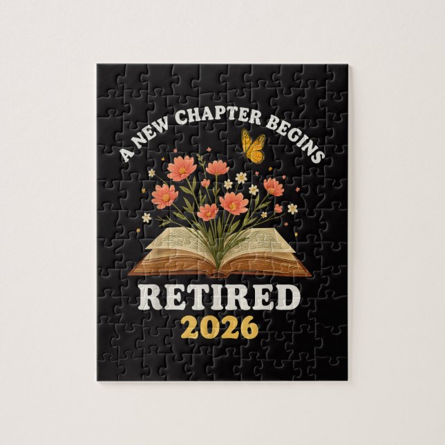 Puzzle Un Nuevo Capítulo Comienza Jubilado 2026 (Vertical)