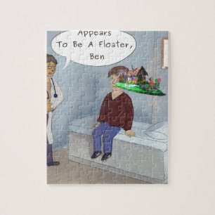 Puzzle Un Oftalmólogo Encuentra Un Flotador Ojo De Desfil