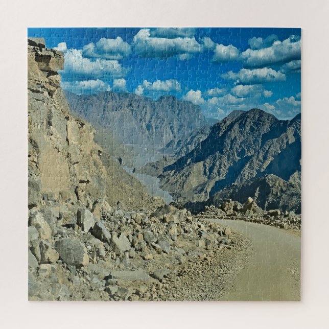 Puzzle Un paisaje árido (Vertical)
