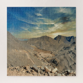 Puzzle Un paisaje árido