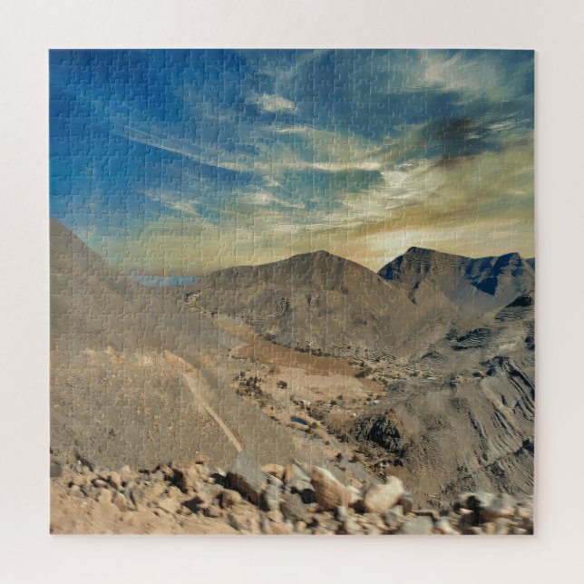 Puzzle Un paisaje árido (Vertical)