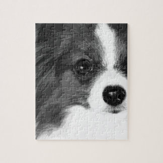 Puzzle Un Papillon blanco y negro