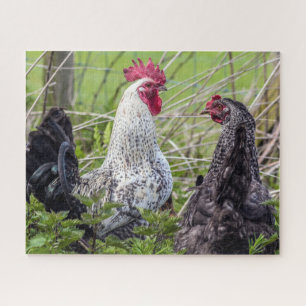 Puzzle un par de cócteles coloridos