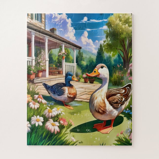 Puzzle Un par de niños malhechores (Vertical)