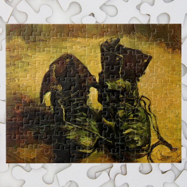 Puzzle Un par de zapatos por Vincent van Gogh (Subido por el creador)