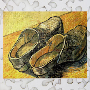 Puzzle Un par de zuecos de cuero por Vincent van Gogh