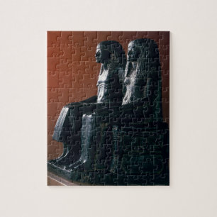 Puzzle Un par seigneurial en ropa ceremonial, nuevo Ki