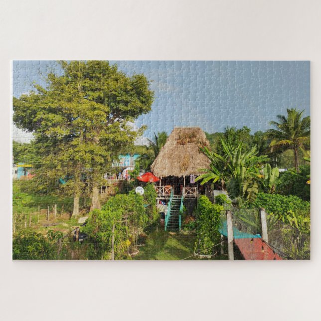 Puzzle Un paraíso costero. (Horizontal)