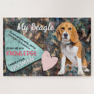 Puzzle Un pensamiento hilarante de tu Beagle