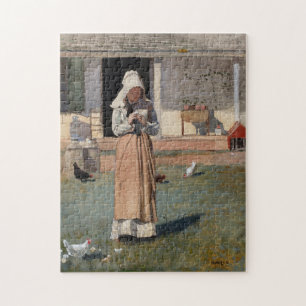 Puzzle Un pollo enfermo   Winslow Homer
