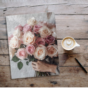 Puzzle Un ramo de rosas
