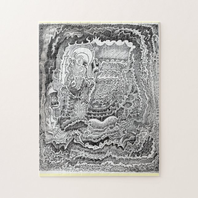 Puzzle Un recordatorio del viejo cerebro (Vertical)