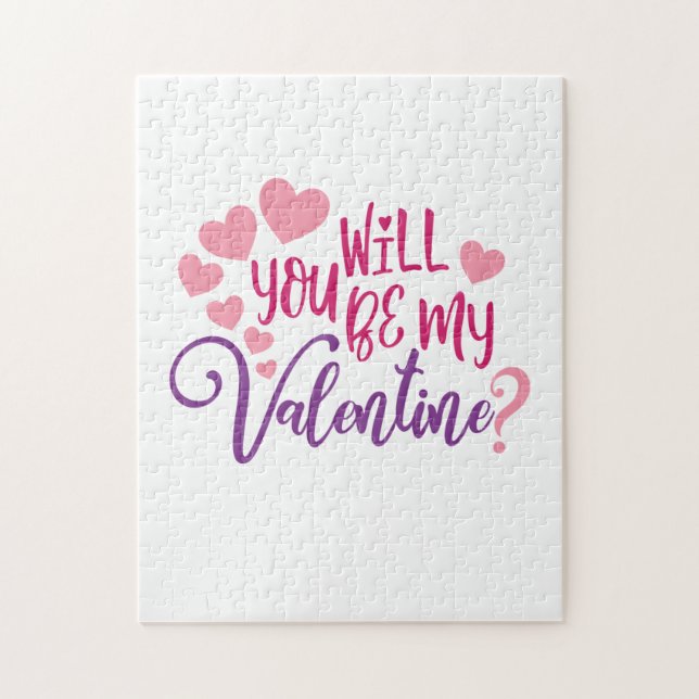 Puzzle Un regalo de pareja será mi San Valentín (Vertical)