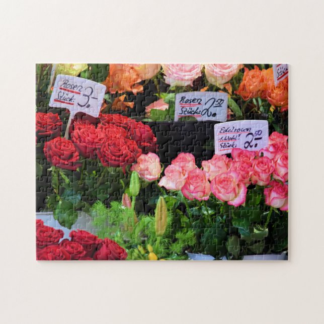 Puzzle Un Rosa es un Rosa es un Rosa - 11x14 - 252 pcs. (Horizontal)