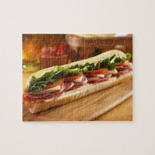 Puzzle Un subsándwich italiano con 2