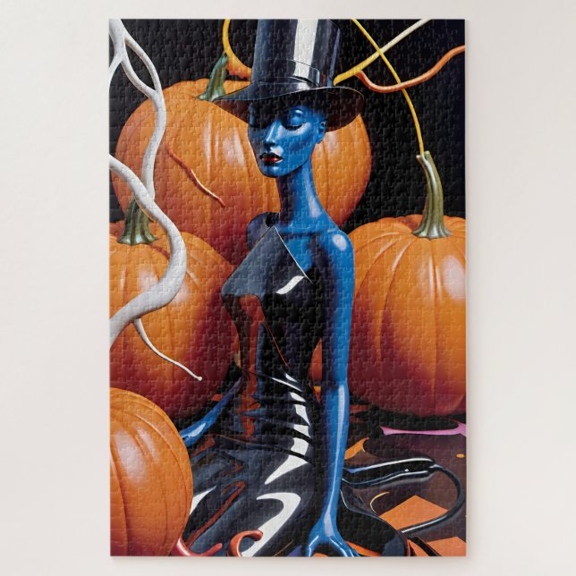 Puzzle Un sueño de Halloween - Ken Gage Art (Vertical)