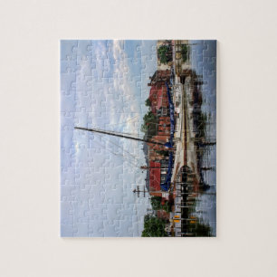 Puzzle Un velero en el puerto de Annapolis