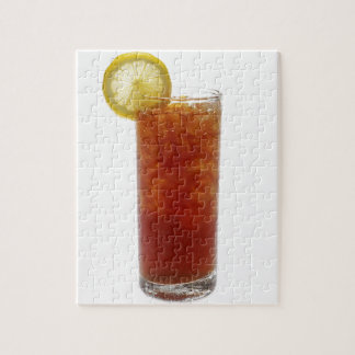 Puzzle Un vidrio de té helado