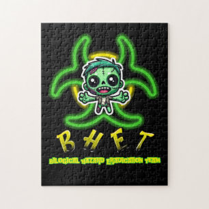 Puzzle Un zombi divertido