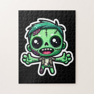 Puzzle Un zombi divertido